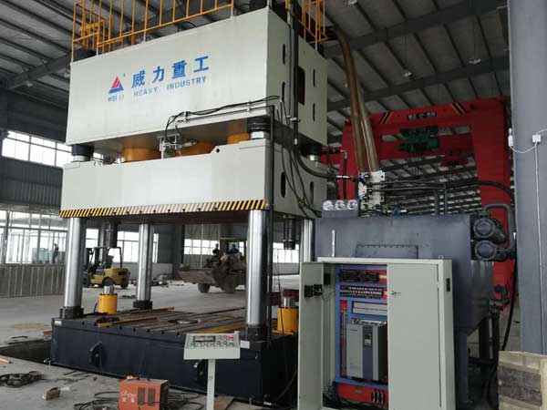 負壓冷風(fēng)機成型液壓機